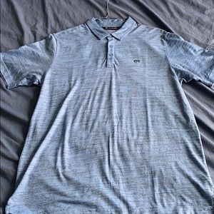 Light blue Travis Mathew men's polo